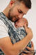 Écharpe, jacquard (100% coton) - CLOCKWORK - FIX IT - taille XS #babywearing
