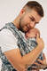 Écharpe, jacquard (100% coton) - CLOCKWORK - FIX IT - taille L #babywearing