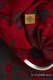 Żakardowa chusta kółkowa do noszenia dzieci (45% wełna merino, 32% bawełna czesana, 23% jedwab morwowy) ramię bez zakładek - EKSPERYMENT nr 38 - standard 1.8m #babywearing
