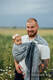 Ring Sling, Chevron Weave, with gathered shoulder (100% linen) - ARROW - WAVE - standard 1.8m #babywearing