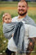 Ring Sling, Chevron Weave, with gathered shoulder (100% linen) - ARROW - WAVE - standard 1.8m #babywearing