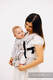 Marsupio LennyLight, misura Standard, tessitura jacquard, 61% cotone, 39% viscosa di bamboo - EAGLE ROCKS - PEAK #babywearing