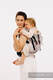 LennyPreschool Carrier, Preschool Size, jacquard weave (61% cotton, 39% bamboo viscose) - EAGLE ROCKS - PEAK #babywearing