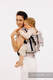 LennyPreschool Carrier, Preschool Size, jacquard weave (61% cotton, 39% bamboo viscose) - EAGLE ROCKS - PEAK #babywearing