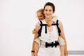 LennyPreschool Carrier, Preschool Size, jacquard weave (61% cotton, 39% bamboo viscose) - EAGLE ROCKS - PEAK #babywearing