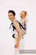 LennyPreschool Carrier, Preschool Size, jacquard weave (61% cotton, 39% bamboo viscose) - EAGLE ROCKS - PEAK #babywearing