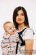 LennyUpGrade Carrier, Standard Size, jacquard weave, 61% cotton, 39% bamboo viscose - EAGLE ROCKS - PEAK #babywearing