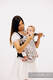 LennyUpGrade Carrier, Standard Size, jacquard weave, 61% cotton, 39% bamboo viscose - EAGLE ROCKS - PEAK #babywearing