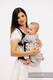 LennyUpGrade Carrier, Standard Size, jacquard weave, 61% cotton, 39% bamboo viscose - EAGLE ROCKS - PEAK #babywearing