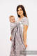 Fascia ad anelli, tessitura Jacquard (61% cotone, 39% viscosa di bamboo) - spalla aperta - EAGLE ROCKS - PEAK - taglia standard 1.8m  #babywearing