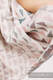 Fascia ad anelli, tessitura Jacquard (61% cotone, 39% viscosa di bamboo) - spalla aperta - EAGLE ROCKS - PEAK - taglia standard 1.8m  #babywearing