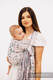 Fascia portabebè, tessitura Jacquard (61% cotone, 39% viscosa di bamboo) - EAGLE ROCKS - PEAK - taglia L #babywearing