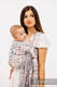 Fascia portabebè, tessitura Jacquard (61% cotone, 39% viscosa di bamboo) - EAGLE ROCKS - PEAK - taglia L #babywearing