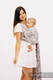Fascia portabebè, tessitura Jacquard (61% cotone, 39% viscosa di bamboo) - EAGLE ROCKS - PEAK - taglia L #babywearing