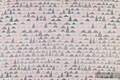 Écharpe, jacquard (61% coton, 39% Viscose de bambou) - EAGLE ROCKS - PEAK - taille M #babywearing