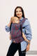 Nosidełko LennyLight z tkaniny żakardowej 100% bawełna , rozmiar standard - ROSZPUNKA - SWIRL  #babywearing
