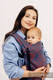Nosidełko LennyLight z tkaniny żakardowej 100% bawełna , rozmiar standard - ROSZPUNKA - SWIRL  #babywearing