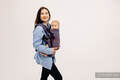 LennyUpGrade Carrier, Standard Size, jacquard weave 100% cotton - RAPUNZEL - SWIRL #babywearing