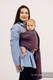 Ring Sling, Jacquard Weave (100% cotton), with gathered shoulder - RAPUNZEL - SWIRL - standard 1.8m #babywearing