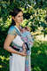 Porte-bébé LennyHybrid Half Buclke, taille standard, jacquard, 100% coton - TANGLED - PLAIT (grade B) #babywearing