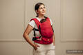 My First Baby Carrier - LennyLight, Standard Size, herringbone weave 100% cotton - LITTLE HERRINGBONE SEDONA #babywearing