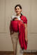 Ring Sling, Herringbone Weave (100% cotton) - with gathered shoulder - LITTLE HERRINGBONE SEDONA - standard 1.8m #babywearing