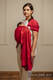 Ring Sling, Herringbone Weave (100% cotton) - with gathered shoulder - LITTLE HERRINGBONE SEDONA - standard 1.8m #babywearing