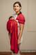 Ring Sling, Herringbone Weave (100% cotton) - with gathered shoulder - LITTLE HERRINGBONE SEDONA - standard 1.8m #babywearing
