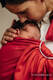 Ring Sling, Herringbone Weave (100% cotton) - with gathered shoulder - LITTLE HERRINGBONE SEDONA - standard 1.8m #babywearing
