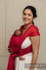 Baby Sling, Herringbone Weave (100% cotton) - LITTLE HERRINGBONE SEDONA - size XS #babywearing