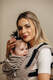 LennyGo Ergonomic Carrier, Baby Size, broken-twill weave 100% cotton - PEANUT BUTTER #babywearing