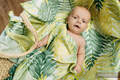 Mullwindel - RAINFOREST - LIME #babywearing
