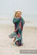 Mulldecke - PEACOCK'S TAIL - BLACK OPAL SMOKY (grad B) #babywearing