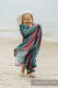 Mulldecke - PEACOCK'S TAIL - BLACK OPAL SMOKY (grad B) #babywearing