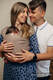 Fular elástico - Mocha - talla estándar 5.0 m #babywearing