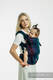 LennyUpGrade PRO - verstelbare draagzak, Maat Standaard, PEACOCK'S TAIL - BLACK OPAL  #babywearing