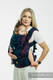 LennyUpGrade PRO - verstelbare draagzak, Maat Standaard, PEACOCK'S TAIL - BLACK OPAL  #babywearing