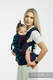 LennyUpGrade PRO - verstelbare draagzak, Maat Standaard, PEACOCK'S TAIL - BLACK OPAL  #babywearing