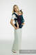 LennyUpGrade PRO - verstelbare draagzak, Maat Standaard, PEACOCK'S TAIL - BLACK OPAL  #babywearing