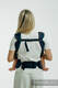 LennyUpGrade PRO - verstelbare draagzak, Maat Standaard, PEACOCK'S TAIL - BLACK OPAL  #babywearing