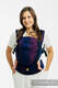 LennyUpGrade PRO - verstelbare draagzak, Maat Standaard, WILD WINE - BOUQUET  #babywearing