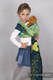 Żakardowa chusta dla lalek, 100% bawełna - ZŁOTA KSIĘŻNICZKA #babywearing