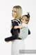 Lenny Buckle Onbuhimo PRO baby carrier, standard size, jacquard weave (100% cotton) - POLKA DOTS - PLOP #babywearing