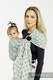 RingSling, Jacquardwebung (100% Baumwolle), mit Raffung an den Ringen - POLKA DOTS - PLOP - standard 1.8m #babywearing