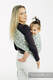 RingSling, Jacquardwebung (100% Baumwolle), mit Raffung an den Ringen - POLKA DOTS - PLOP - standard 1.8m #babywearing