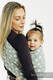 RingSling, Jacquardwebung (100% Baumwolle), mit Raffung an den Ringen - POLKA DOTS - PLOP - standard 1.8m #babywearing