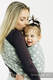 RingSling, Jacquardwebung (100% Baumwolle), mit Raffung an den Ringen - POLKA DOTS - PLOP - standard 1.8m #babywearing