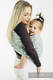RingSling, Jacquardwebung (100% Baumwolle), mit Raffung an den Ringen - POLKA DOTS - PLOP - standard 1.8m #babywearing