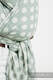 Baby Wrap, Jacquard Weave (100% cotton) - POLKA DOTS - PLOP - size XS #babywearing