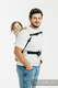LennyUpGrade PRO Carrier, Standard Size, jacquard weave 100% cotton - JURASSIC PARK - ICE DESERT  #babywearing